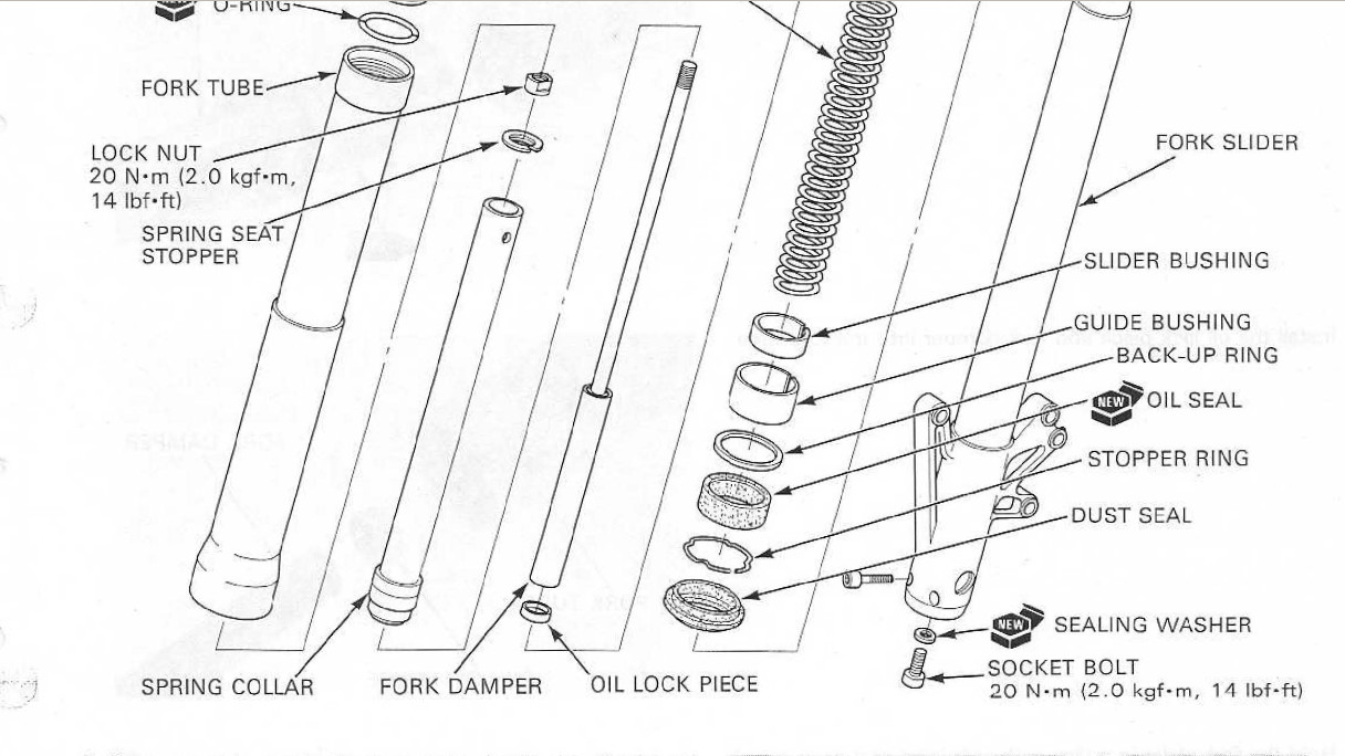 Race Tech Gold Valve Emulators - Disassemble Cartridge